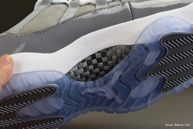 Grey 11 Air Low Jordan Cool 528895-003 0727